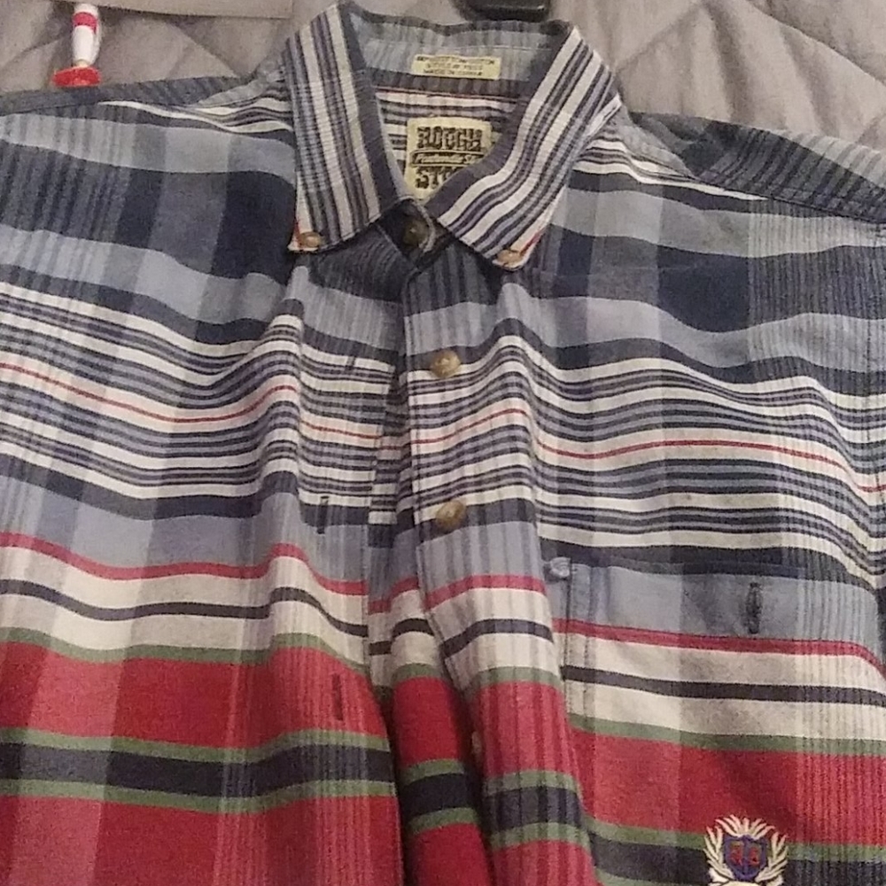 Plaid long sleeve shirt